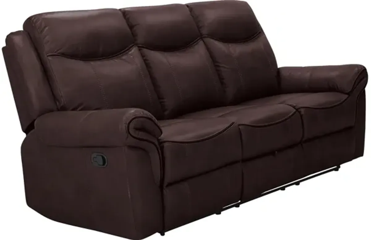 Ross Reclining Sofa W/ Drop Down Table