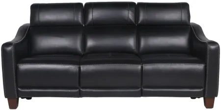 Giorno Power Sofa in Black by Steve Silver Co.
