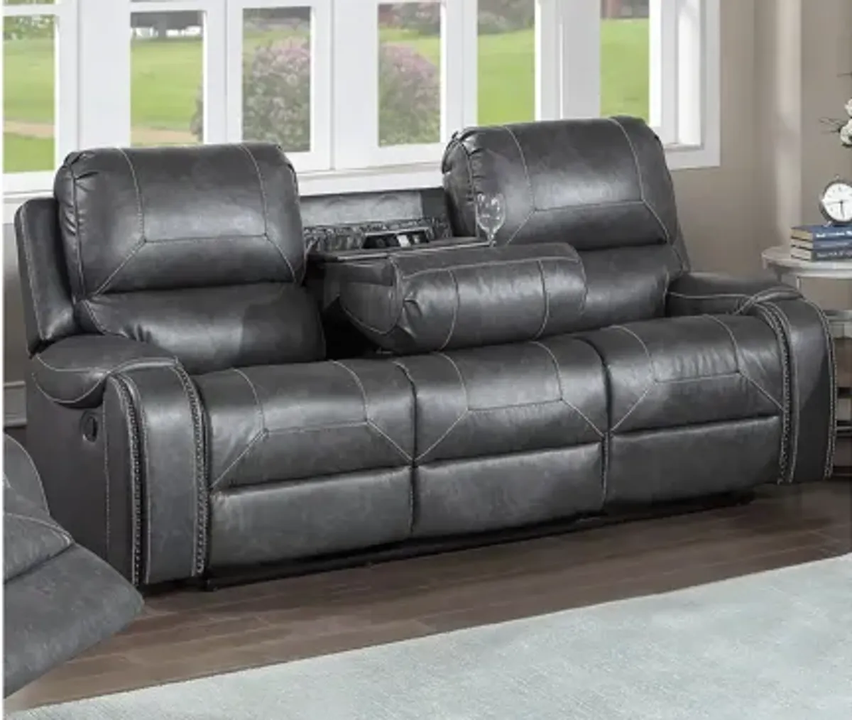 Keily Manual Recliner Sofa