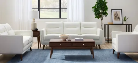 Bleeker Street Sofa in White by Bellanest
