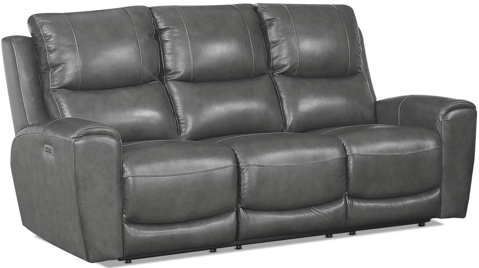 Laurel Power Reclining Sofa in Gray by Steve Silver Co.