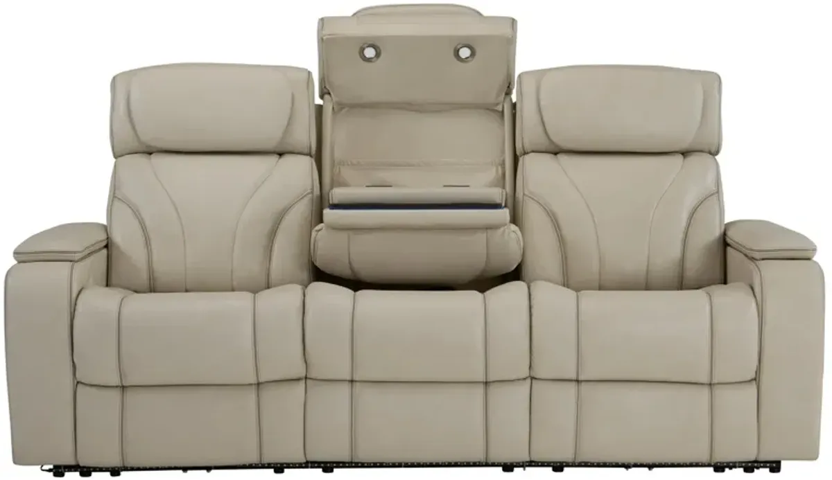 Avis Zero Gravity Power Sofa w/ Power Headrest, Heat and Massage