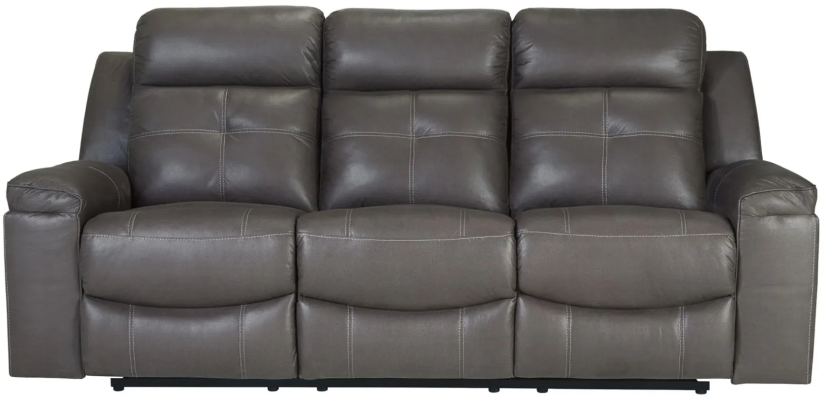 Jesolo Reclining Sofa in Dark Gray by Ashley Furniture