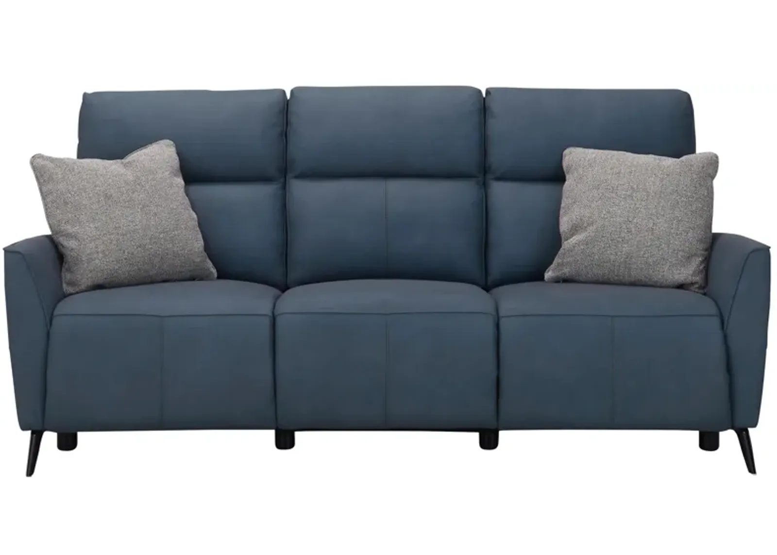 Delilah Power Sofa w/ Power Headrest in Blue by Bellanest