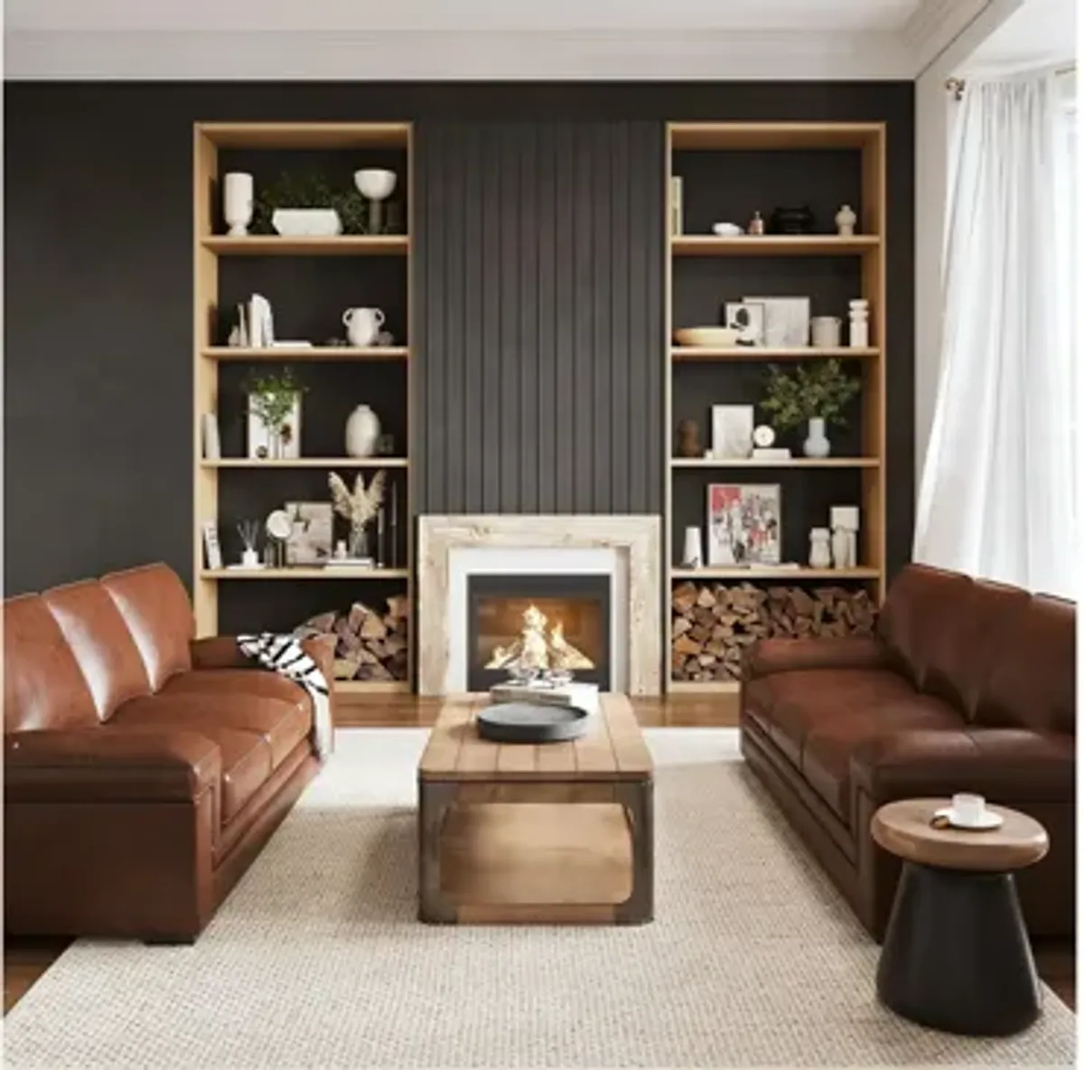 Colton Leather Sofa
