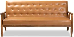 Tan/Walnut Brown color