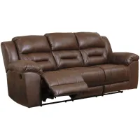 Stoneland Reclining Sofa in Chocolate by Ashley Furniture