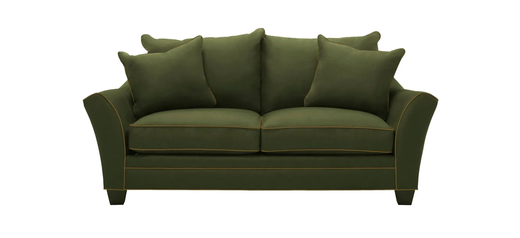Briarwood Apartment Sofa in Suede So Soft Pine/Khaki by H.M. Richards