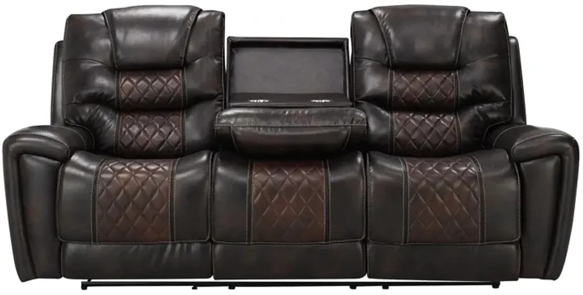 Corrigan Reclining Sofa w/ Drop Down Table