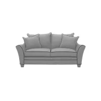 Briarwood Apartment Sofa in Suede So Soft Platinum/Slate by H.M. Richards