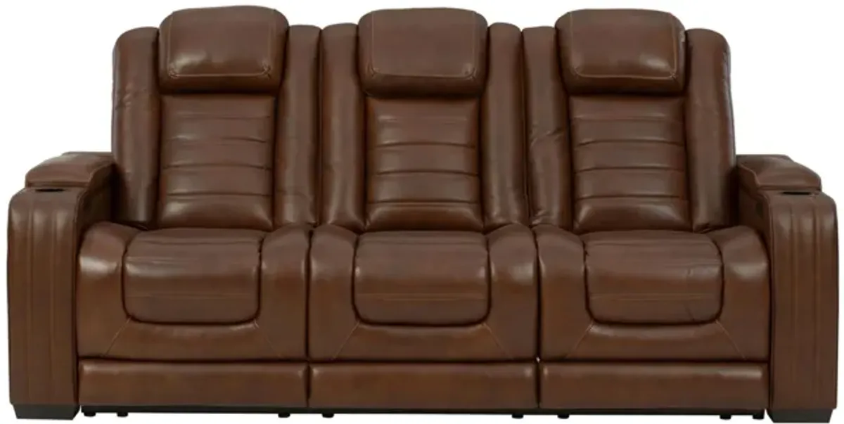 Backtrack Power Recliner Sofa with Adjustable Headrest