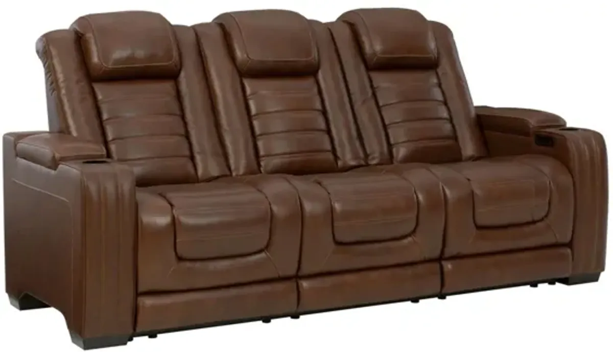 Backtrack Power Recliner Sofa with Adjustable Headrest