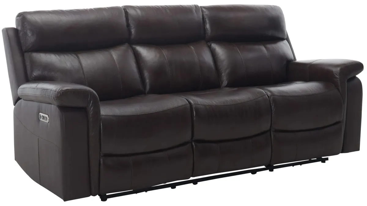 Xander Leather Power Sofa