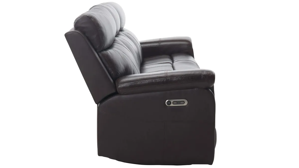 Xander Leather Power Sofa