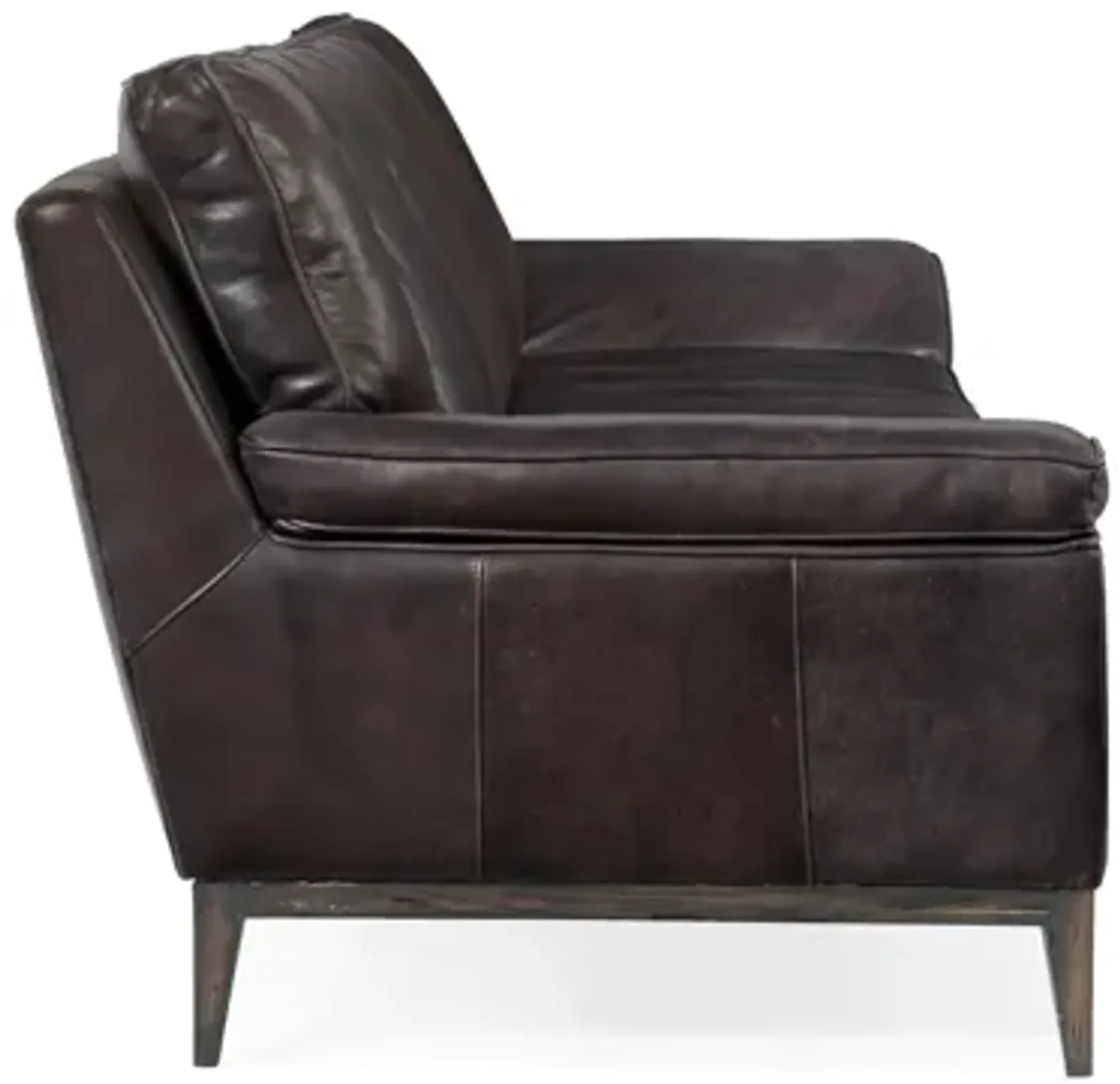 Kandor Leather Stationary Sofa