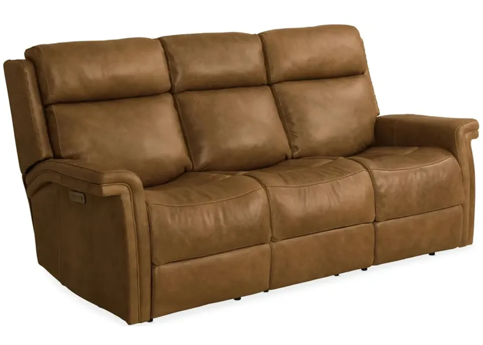 Poise Power Recliner Sofa in Brown by Hooker Furniture