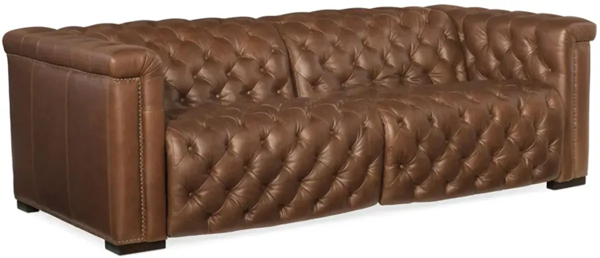 Savion Sofa in Brown by Hooker Furniture