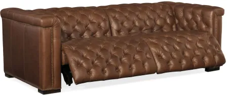 Savion Sofa in Brown by Hooker Furniture