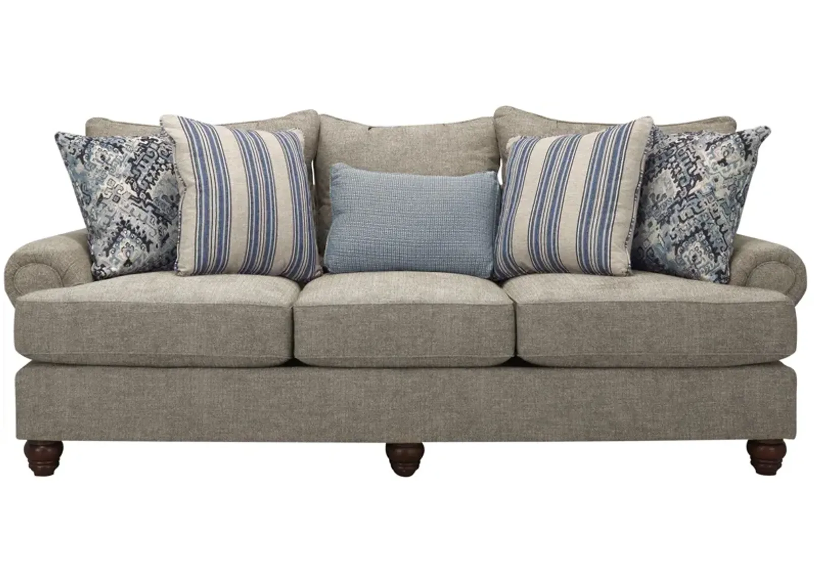 Hargrove Sofa in Beige by Emeraldcraft