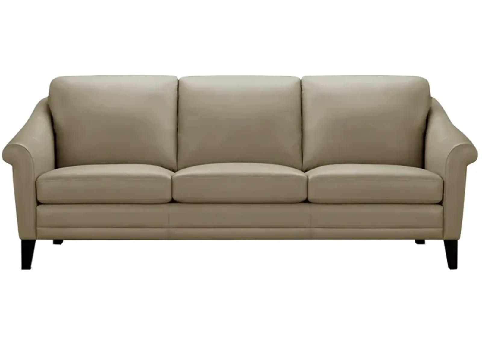 Soler Sofa in Beige by GTR Leather Inc