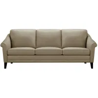 Soler Sofa in Beige by GTR Leather Inc