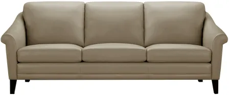 Soler Sofa in Beige by GTR Leather Inc