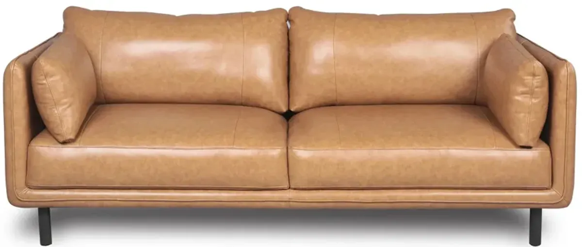 Leo Sofa in Ingenuity Camel by Bellanest