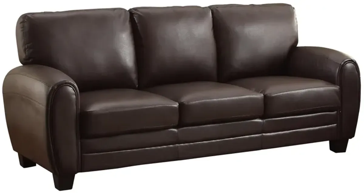 Bianca Sofa in Dark Brown by Homelegance