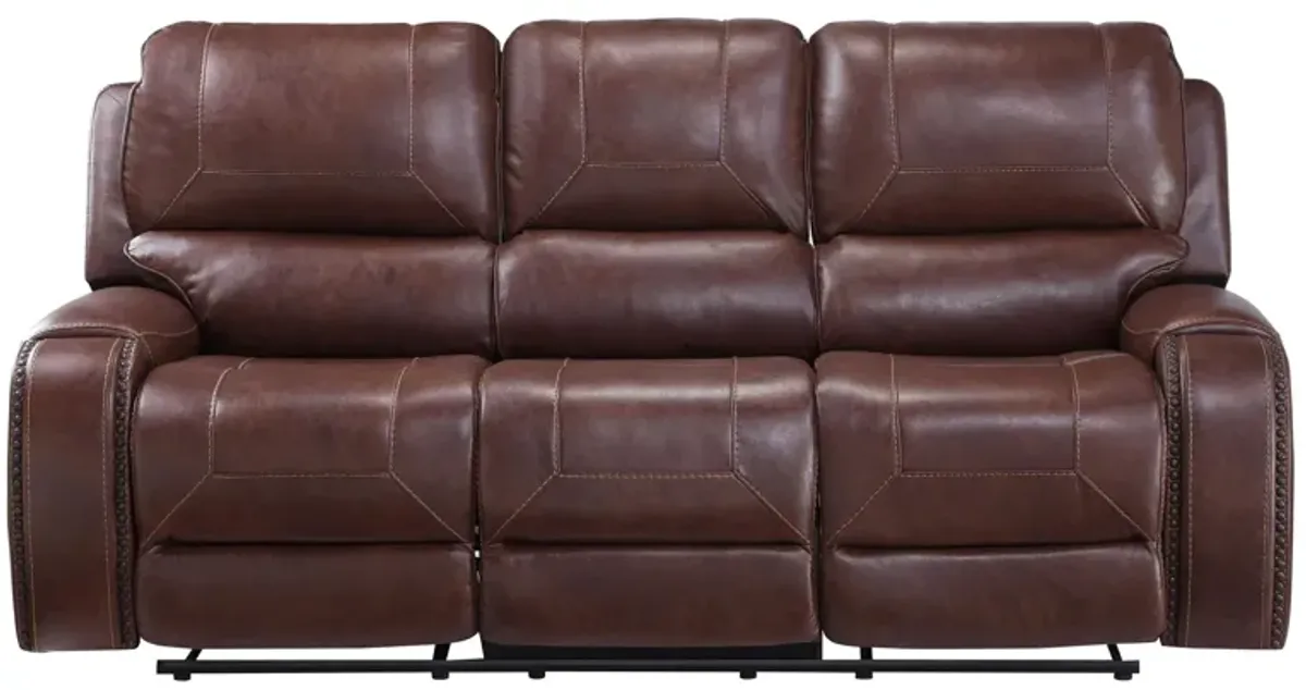 Keily Recliner Sofa in Brown by Steve Silver Co.