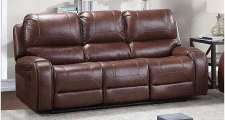 Keily Recliner Sofa in Brown by Steve Silver Co.