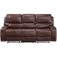 Keily Recliner Sofa in Brown by Steve Silver Co.