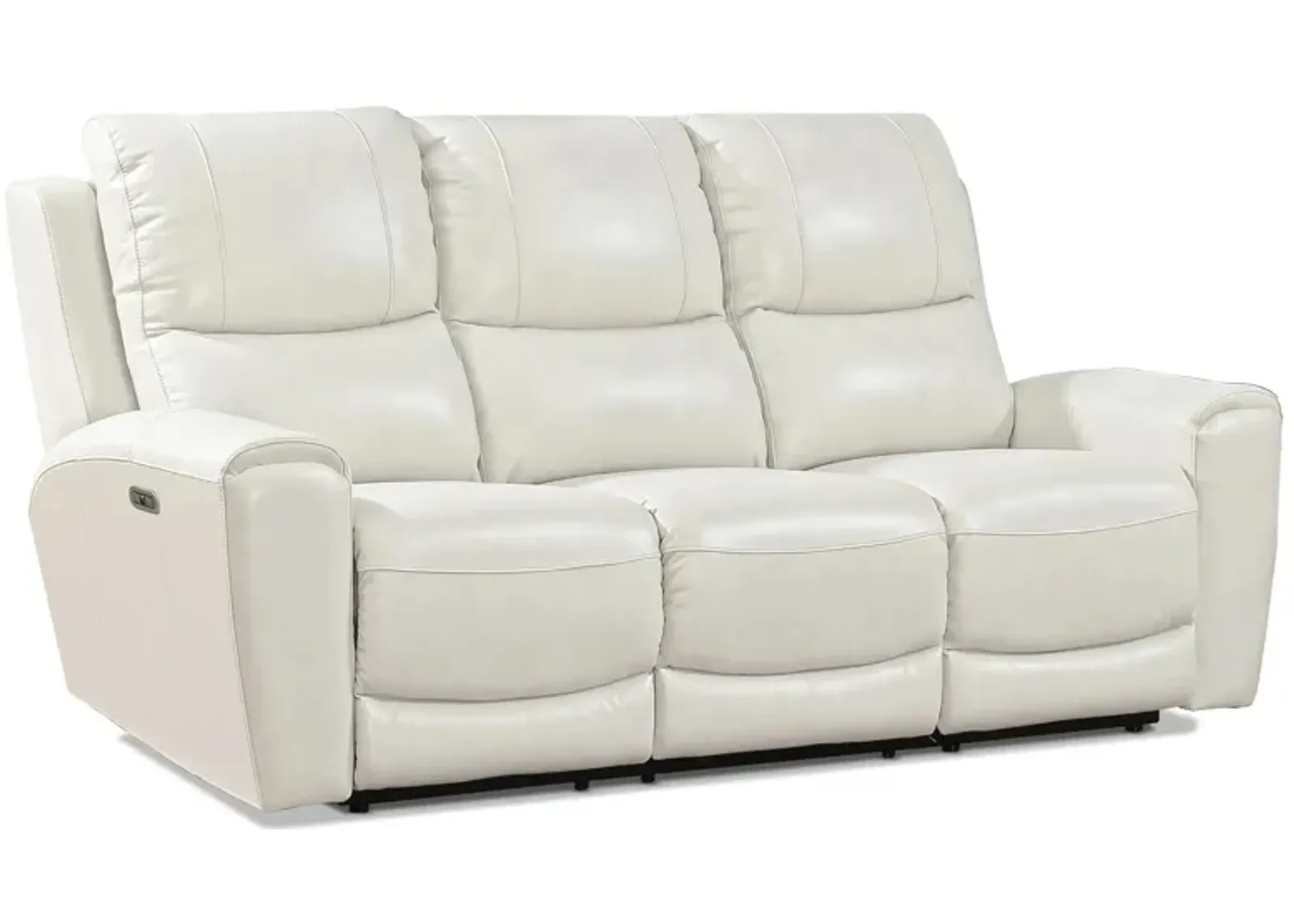 Laurel Power Reclining Sofa in Ivory by Steve Silver Co.