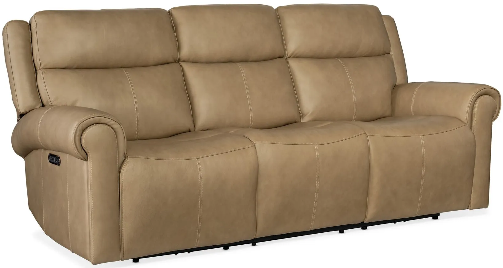 Oberon Zero Gravity Power Sofa in Caruso Sand by Hooker Furniture
