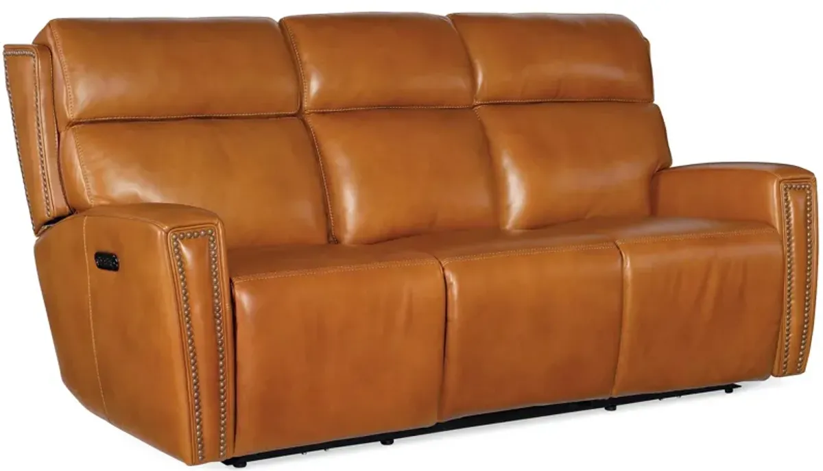 Ruthe ZeroG Power Sofa in Derrick Honey by Hooker Furniture