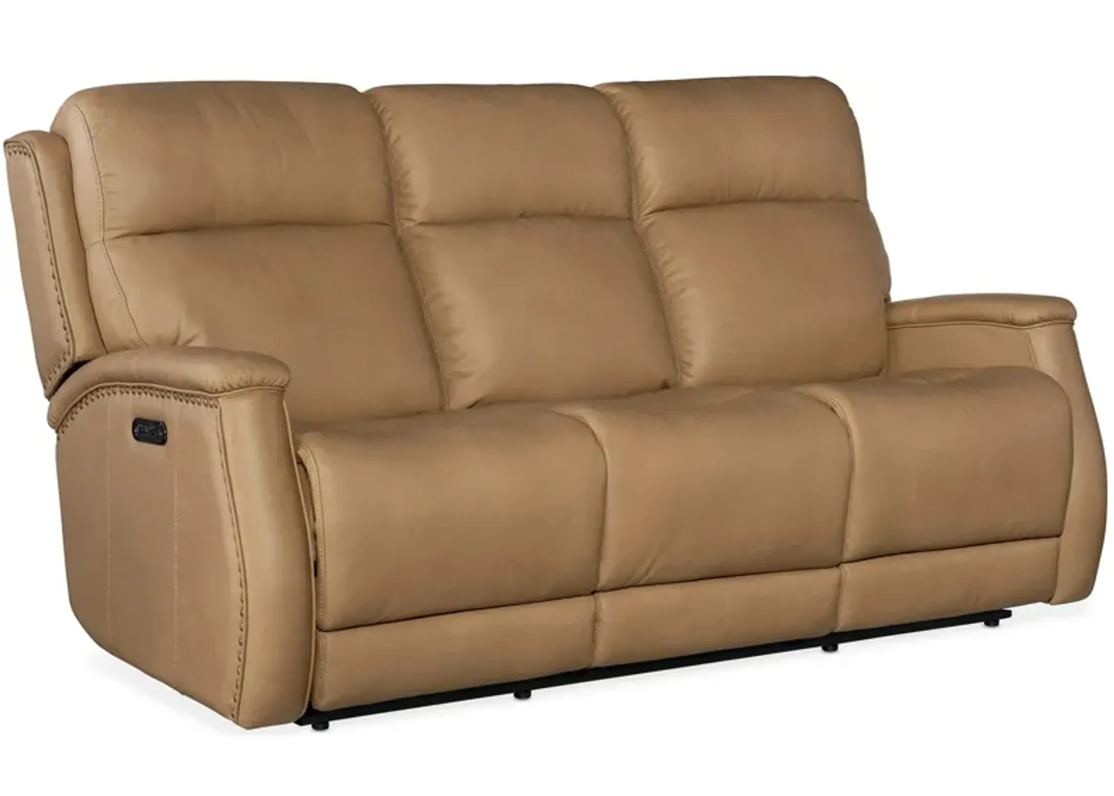 Rhea Zero Gravity Power Recline Sofa with Power Headrest in Sahara Sand by Hooker Furniture