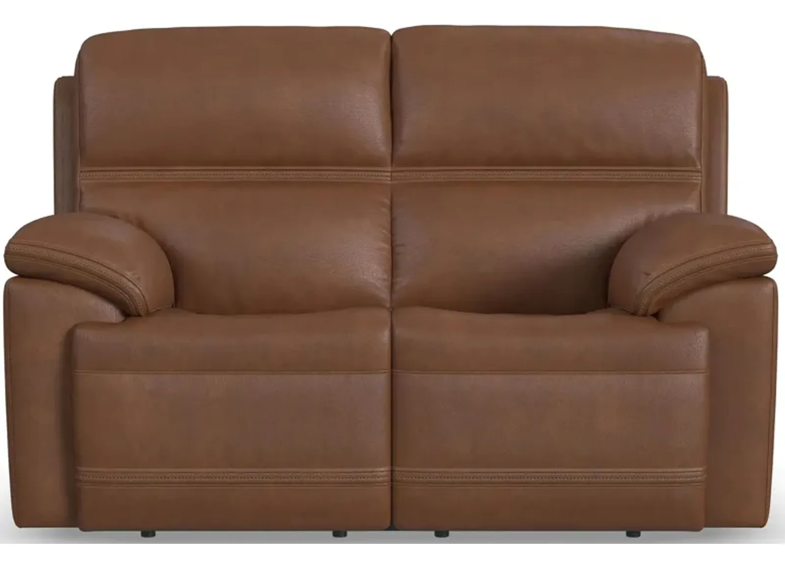 Jackson Power Reclining Loveseat in Whiskey by Flexsteel