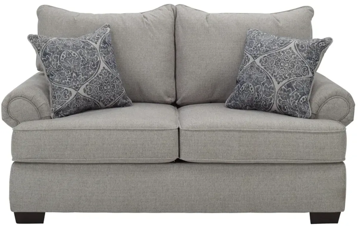 Caldwell Loveseat in Garrett Slate by Behold Washington