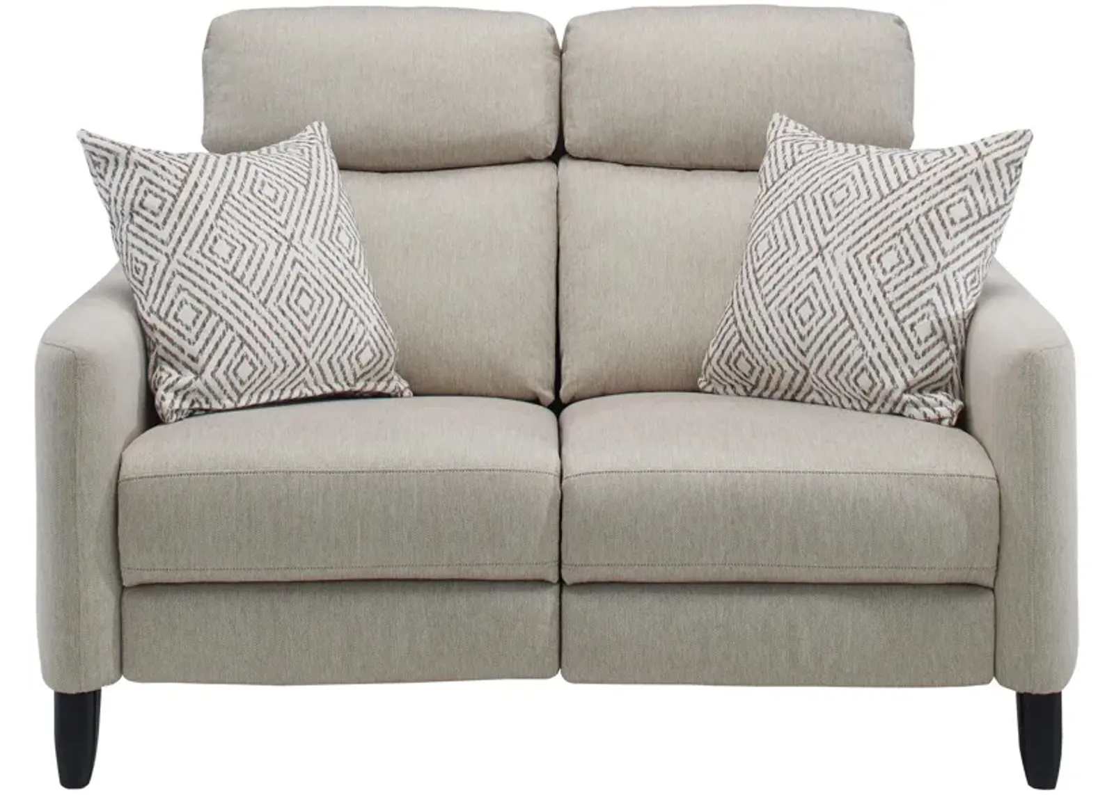 Adrienne Power Loveseat in Linen by Bellanest