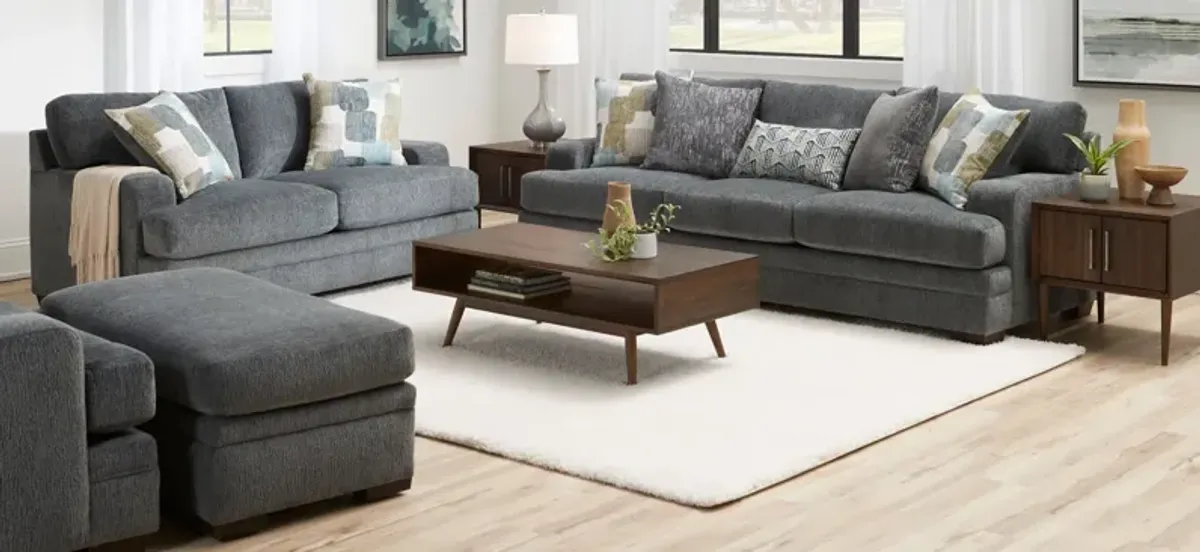 Norlin Loveseat in Gray by Behold Washington