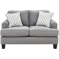 Alphie Loveseat in Macarena Cadet by Fusion Furniture