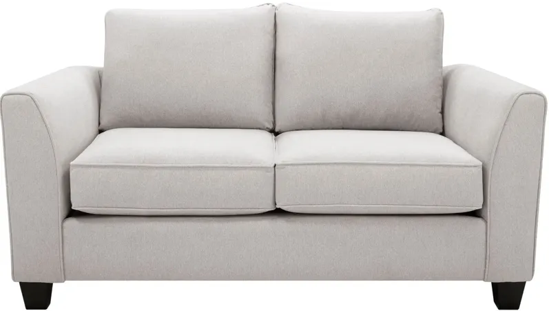 Daine Loveseat in Popstitch Shell by Fusion Furniture