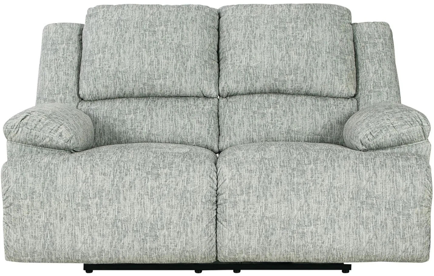 McClelland Reclining Loveseat in Gray by Ashley Furniture