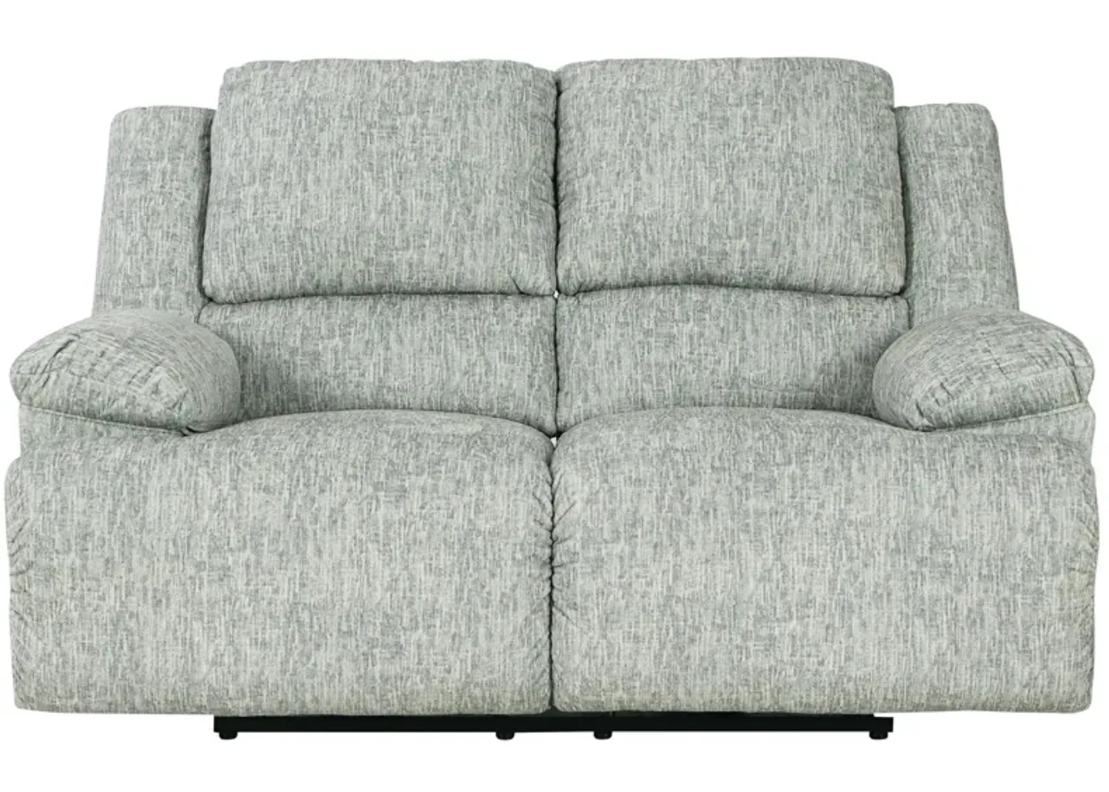 McClelland Reclining Loveseat in Gray by Ashley Furniture