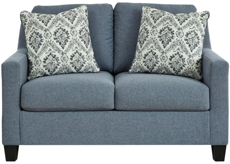 Lennie Loveseat in Blue by Ashley Furniture