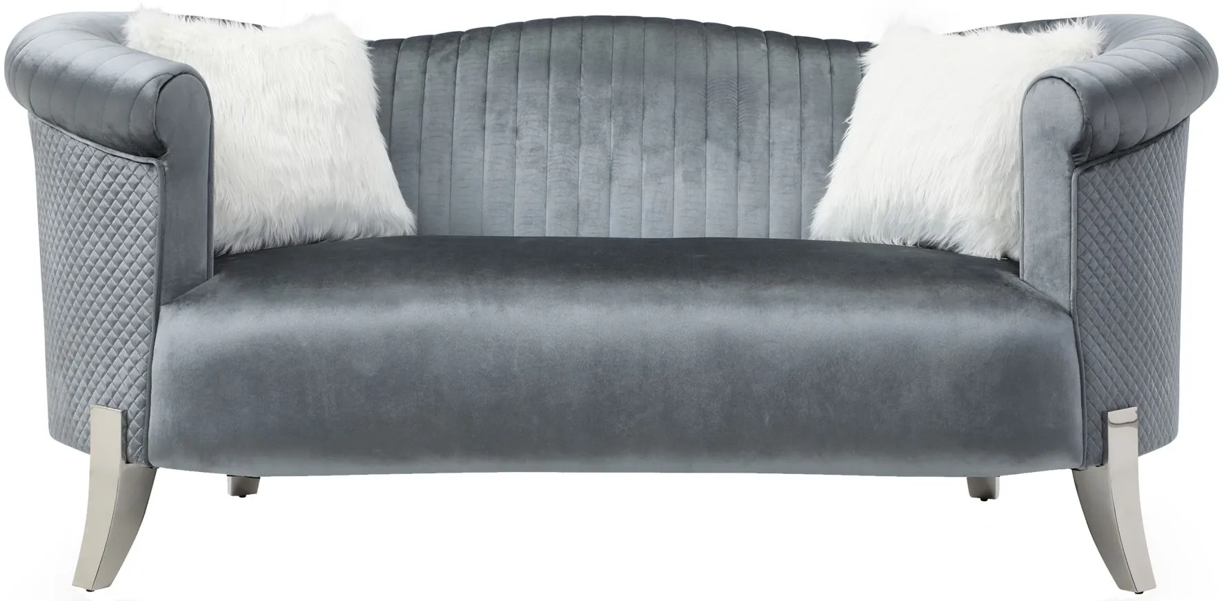 Vine Loveseat in Gray by Glory Furniture