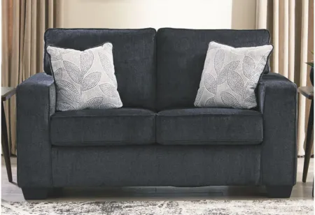 Adelson Chenille Loveseat in Slate Gray by Ashley Furniture
