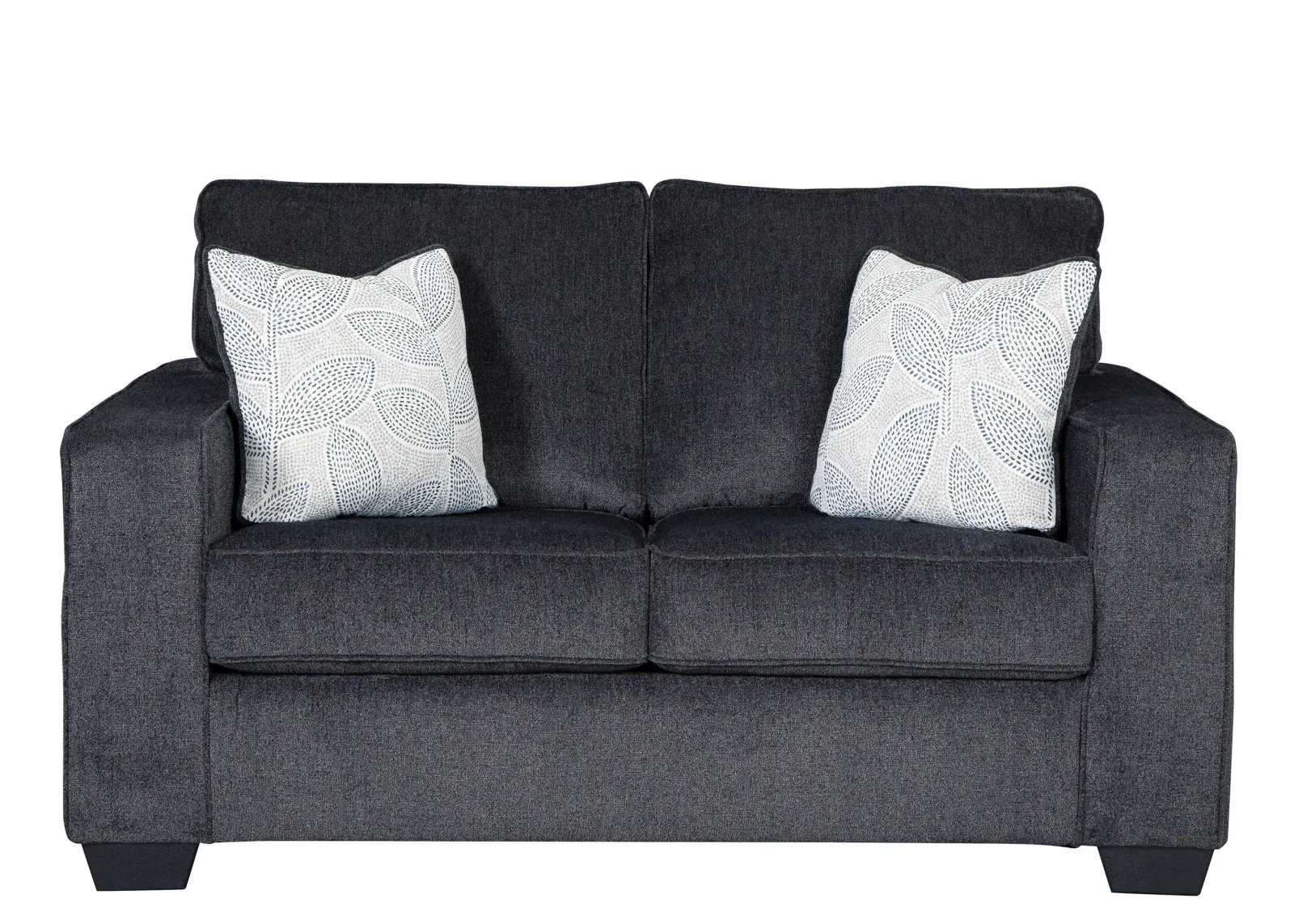 Adelson Chenille Loveseat in Slate Gray by Ashley Furniture