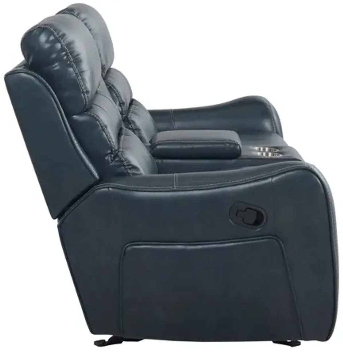 Keegan Reclining Glider Console Loveseat