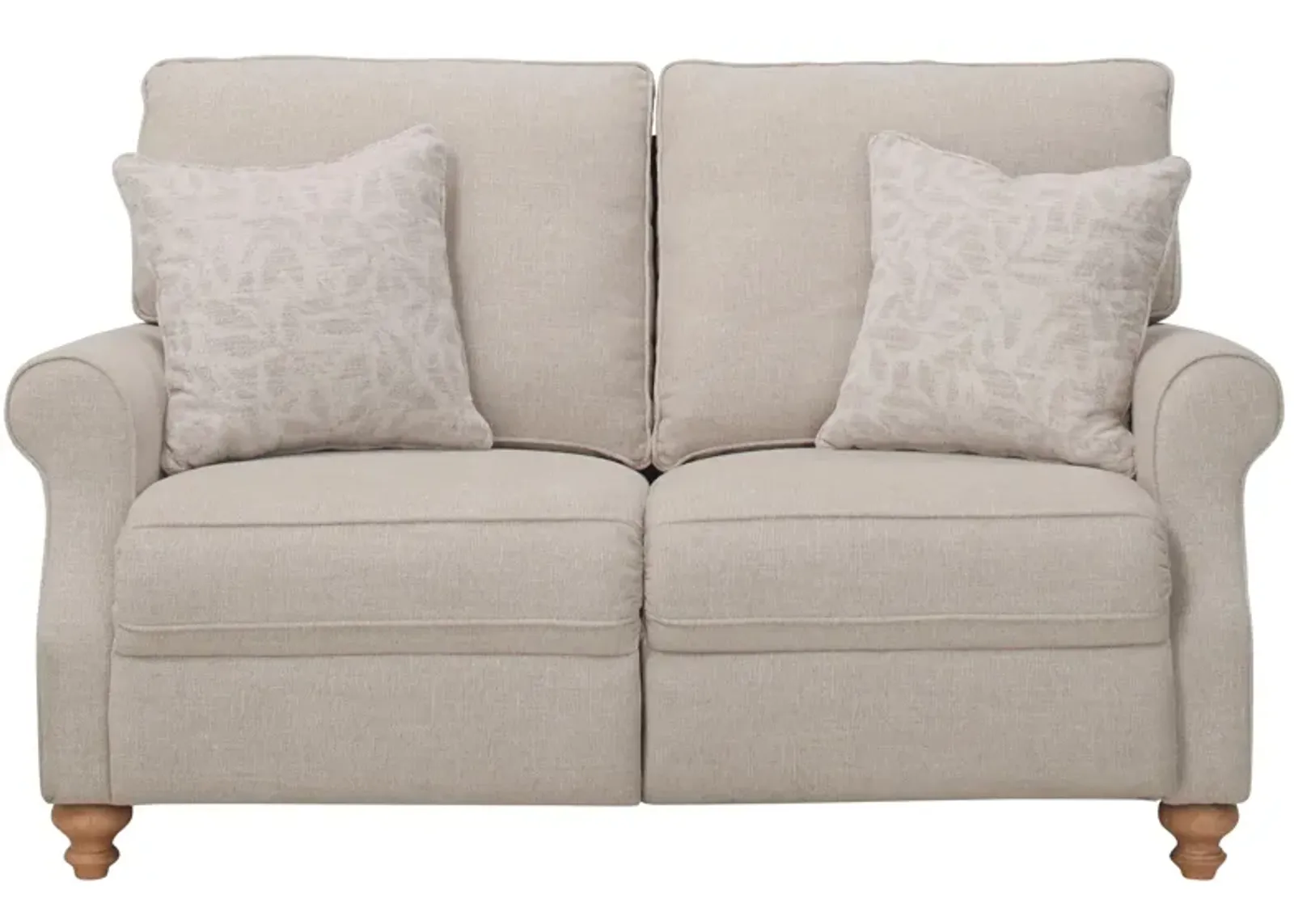 Lamont Power Loveseat in Beige by Bellanest