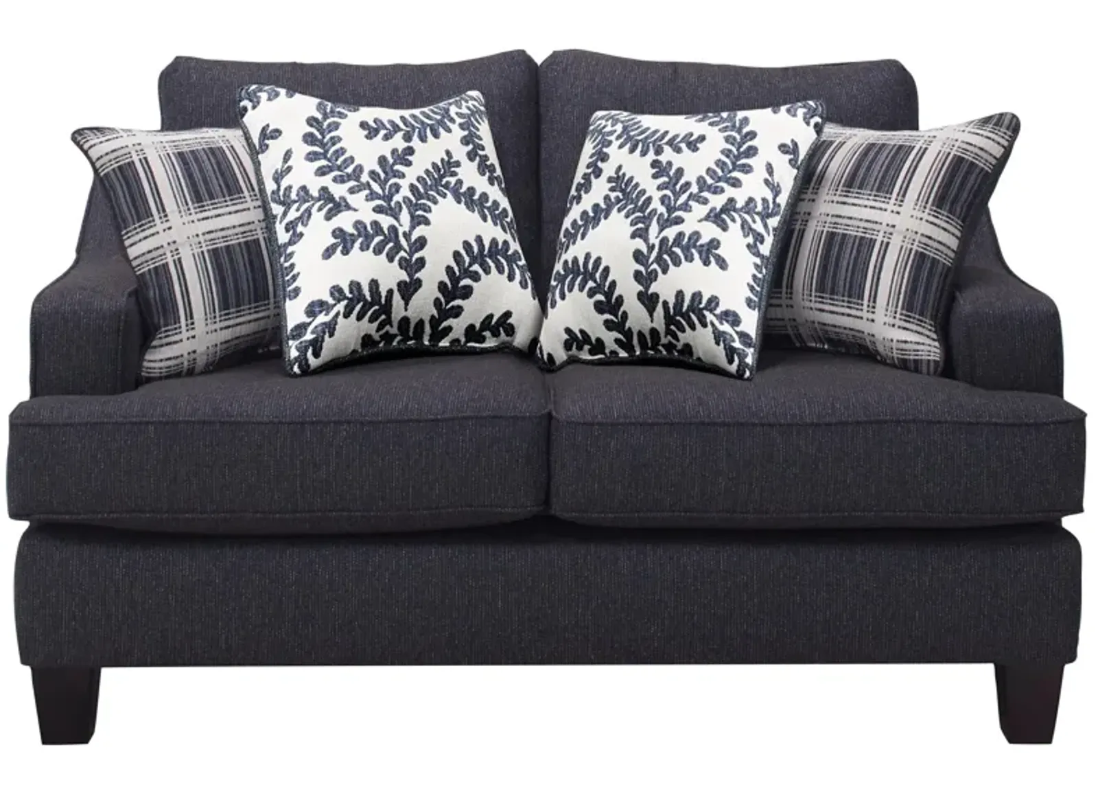 Bailey Loveseat in Blue by Fusion Furniture